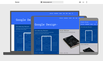 Google Resizer 為響應(yīng)式網(wǎng)頁設(shè)計(jì)打造的尺寸調(diào)整利器